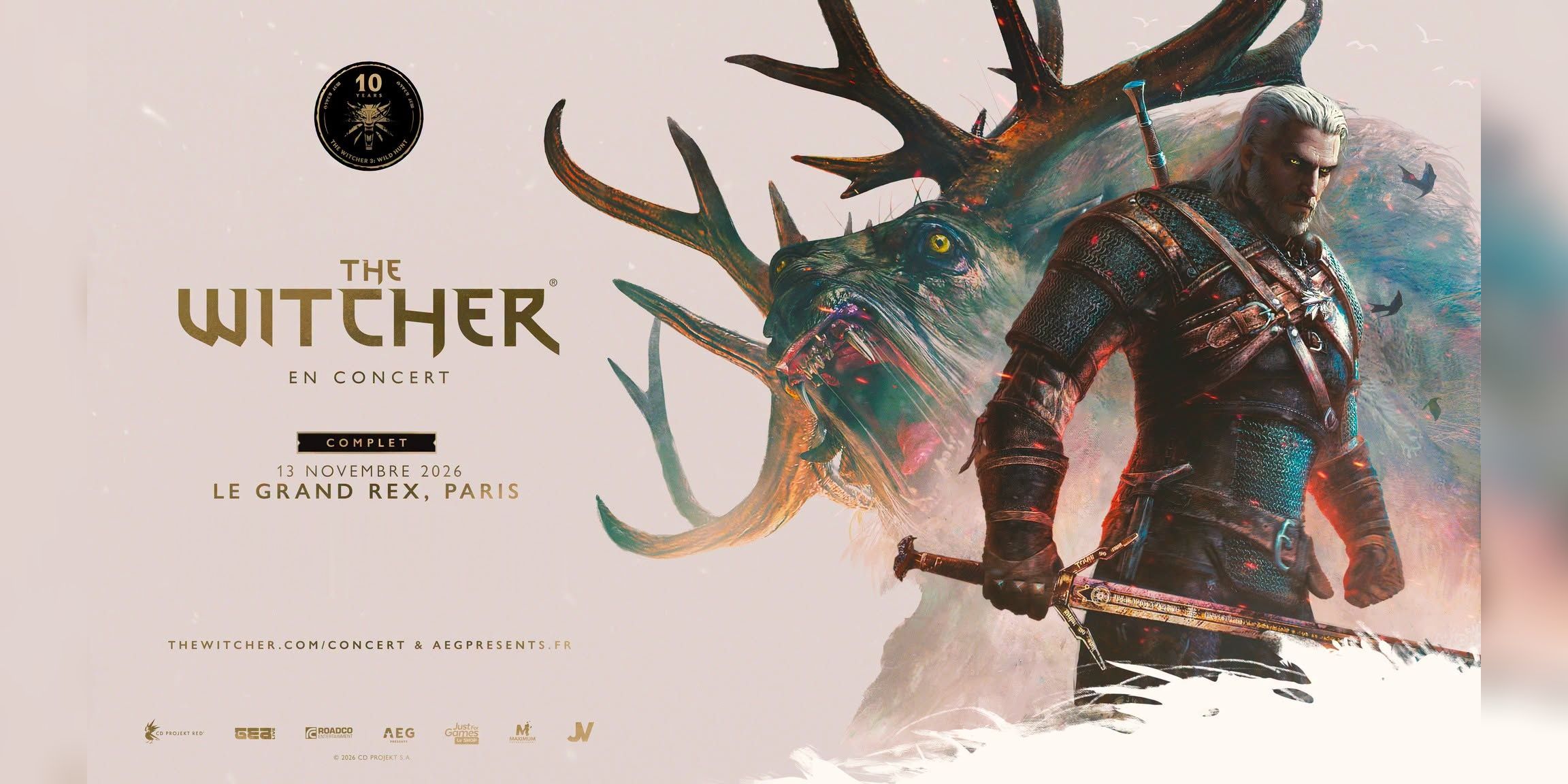 THE WITCHER III en concert - Le Grand Rex